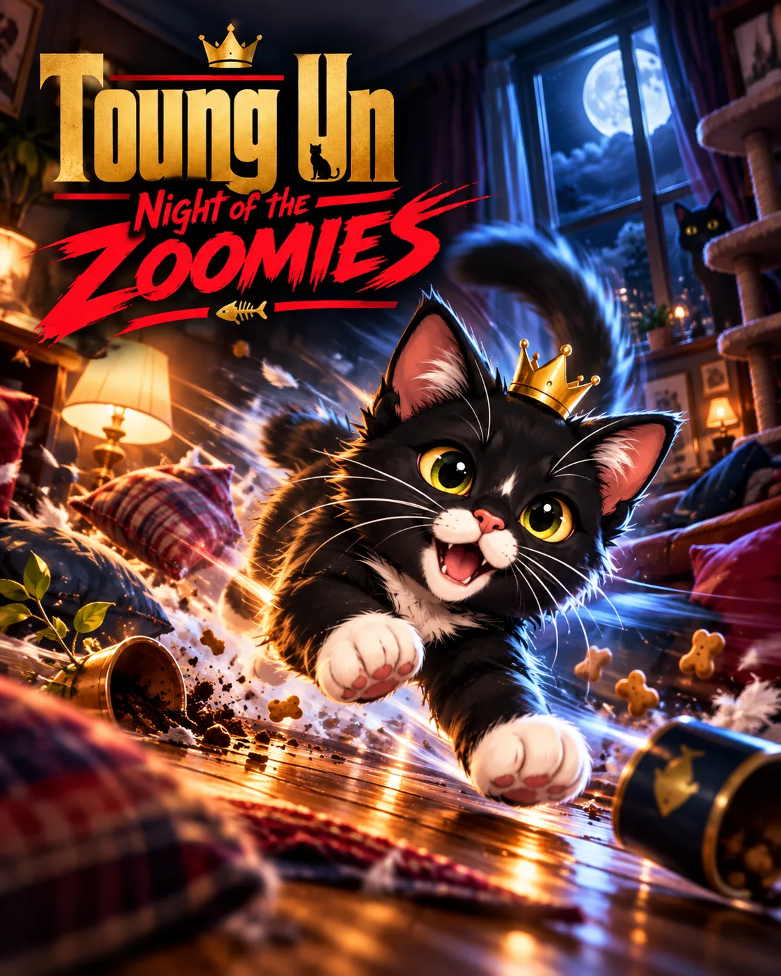 Toung Un movie dream poster: Night of the Zoomies
