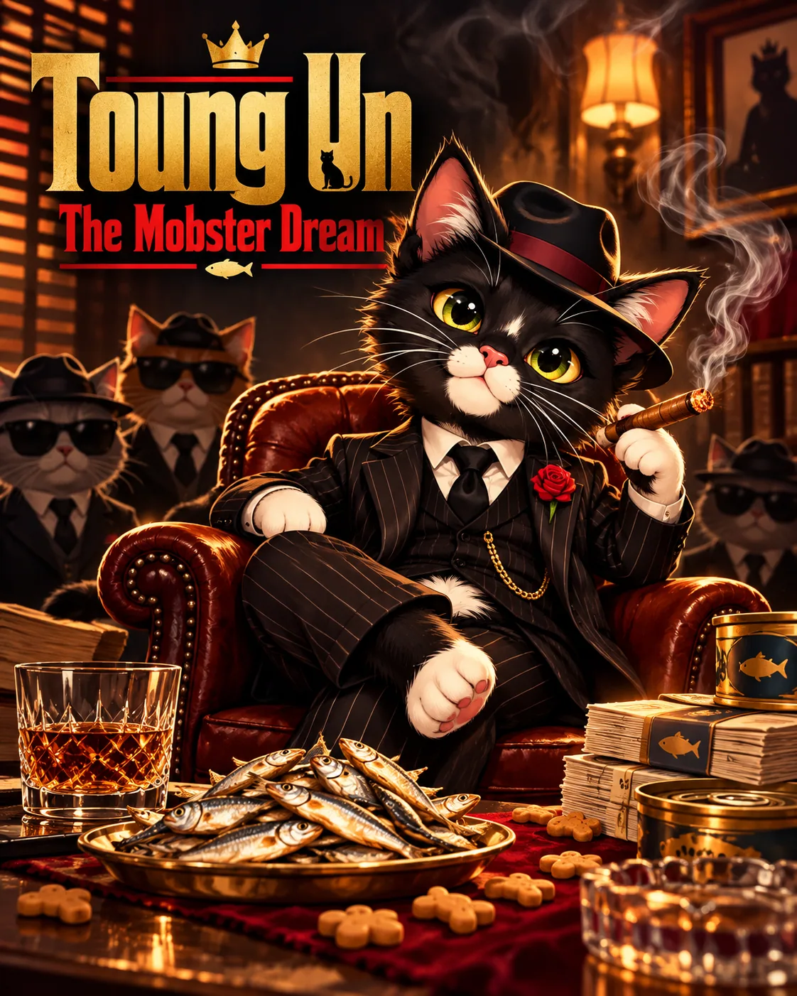 Toung Un movie dream poster: The Mobster Dream
